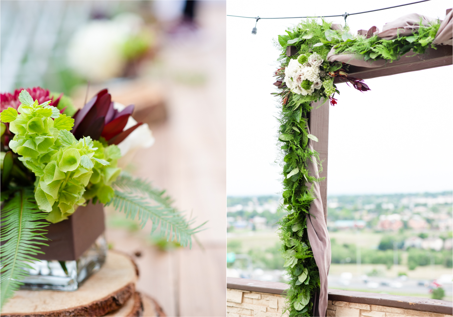 Modern Romantic wedding at Wedgwood Weddings Brittany Hill in Denver Colorado | Britni Girard Photography | Whiskey unity ceremony and live band The Burroughs are highlights of this musician couples wedding | Dragonfly Floral Company