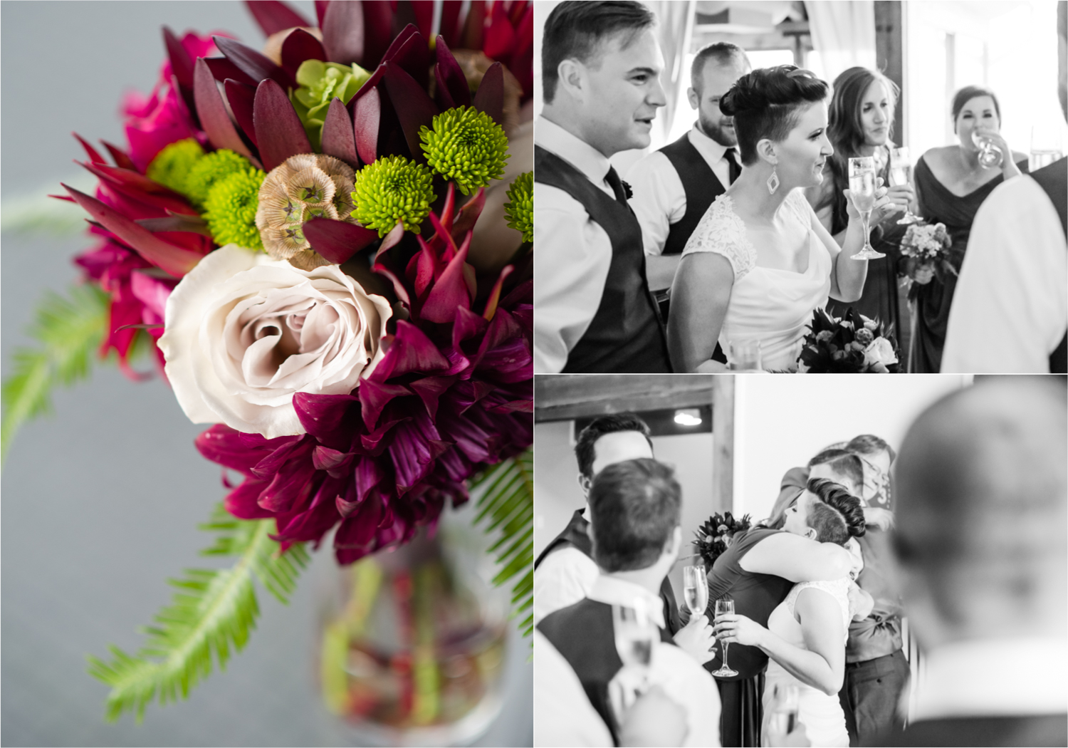 Modern Romantic wedding at Wedgwood Weddings Brittany Hill in Denver Colorado | Britni Girard Photography | Whiskey unity ceremony and live band The Burroughs are highlights of this musician couples wedding | Dragonfly Floral Company
