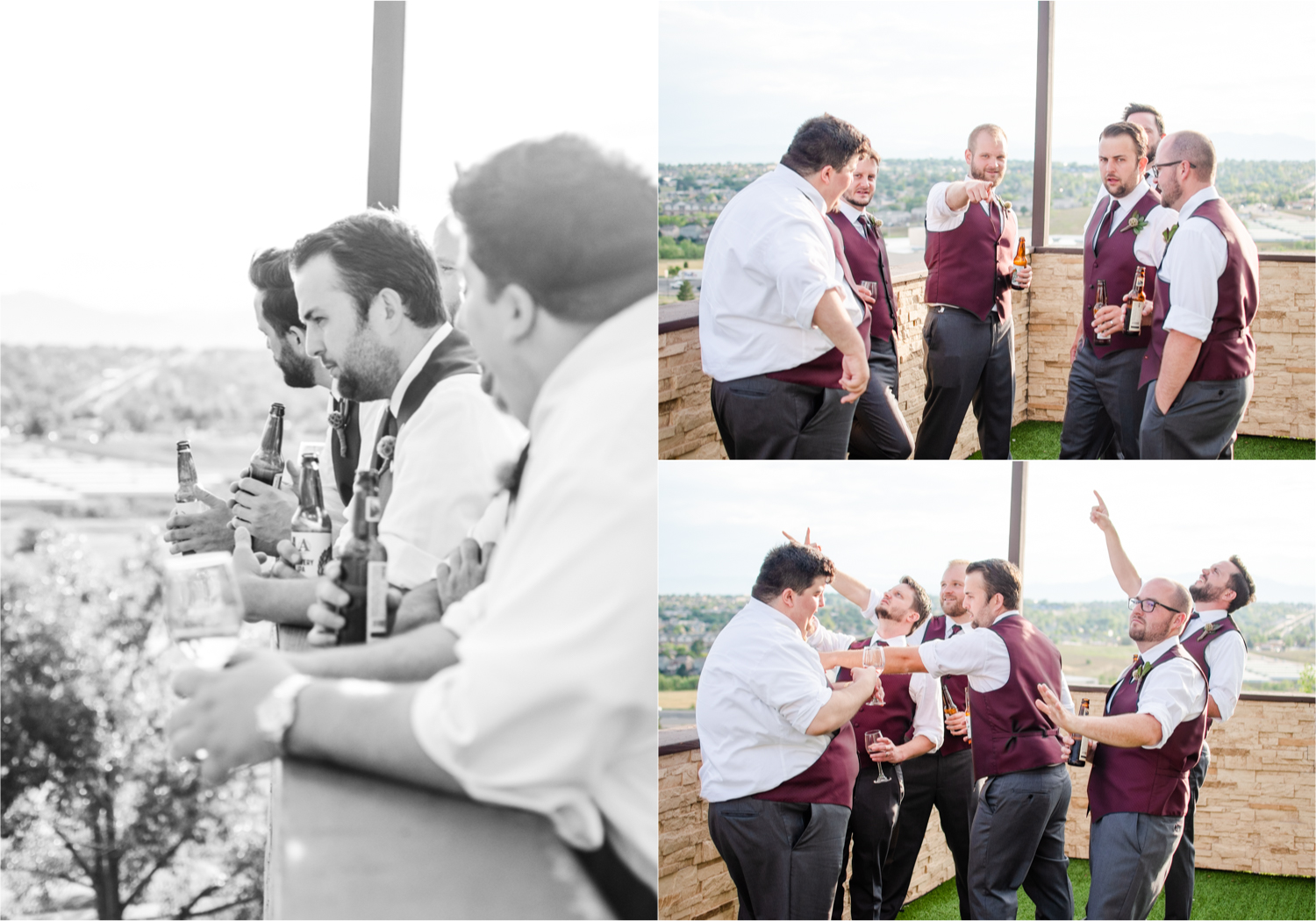 Modern Romantic wedding at Wedgwood Weddings Brittany Hill in Denver Colorado | Britni Girard Photography | Whiskey unity ceremony and live band The Burroughs are highlights of this musician couples wedding | Dragonfly Floral Company