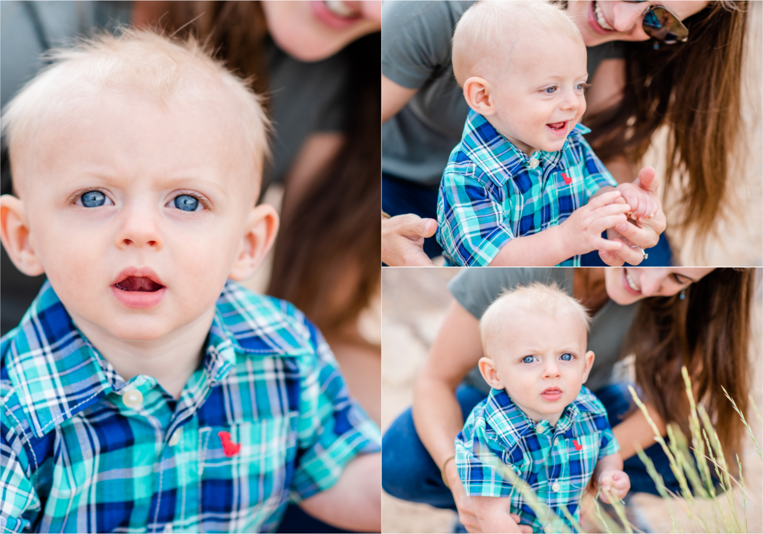 Colorado Mountain Engagement at Horsetooth Reservoir for Wanderlust Couple and their son | Britni Girard Photography