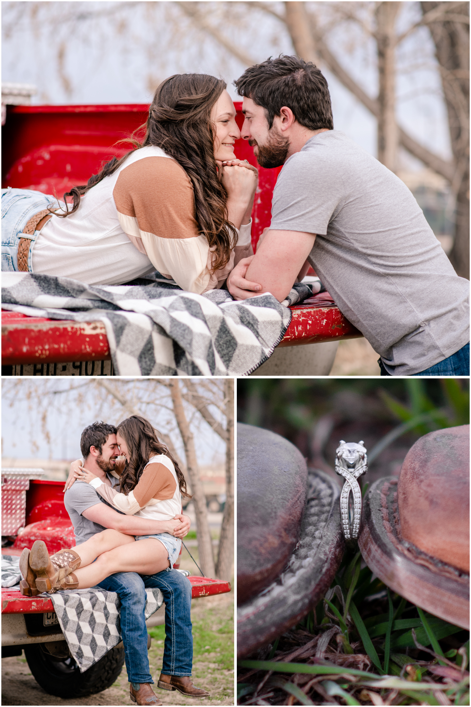 Country Themed Engagement Photos | By Wedding Photographer Britni Girard Photography in Denver Colorado
