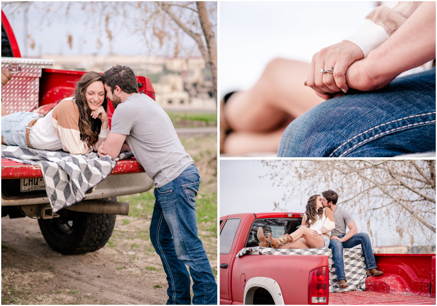 Country Themed Engagement Photos | By Wedding Photographer Britni Girard Photography in Denver Colorado