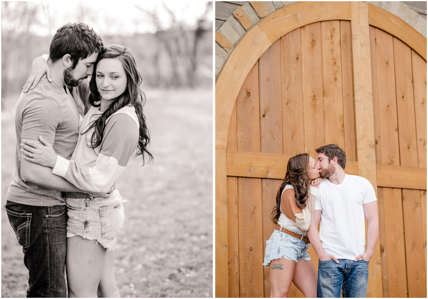 Country Themed Engagement Photos | By Wedding Photographer Britni Girard Photography in Denver Colorado
