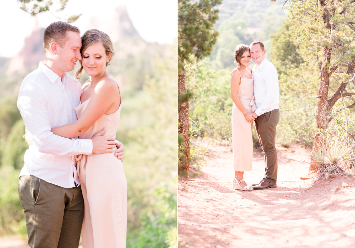 Sunset Engagement at Garden of the Gods in Colorado Springs | Britni Girard Photography | Wedding Photo Video Team | Destination Weddings and Engagements