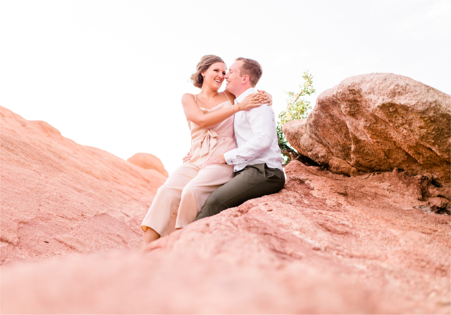 Sunset Engagement at Garden of the Gods in Colorado Springs | Britni Girard Photography | Wedding Photo Video Team | Destination Weddings and Engagements