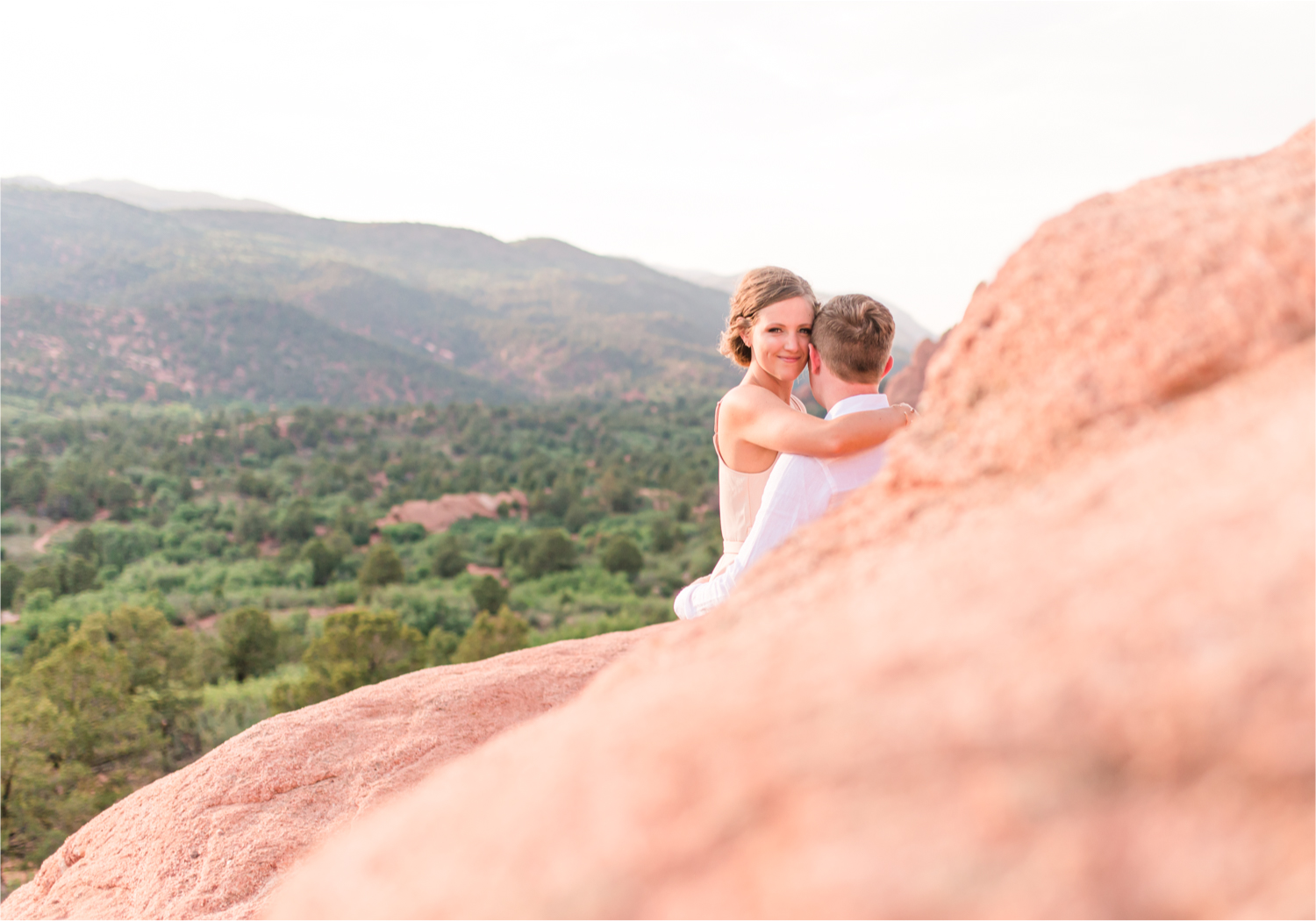 Sunset Engagement at Garden of the Gods in Colorado Springs | Britni Girard Photography | Wedding Photo Video Team | Destination Weddings and Engagements