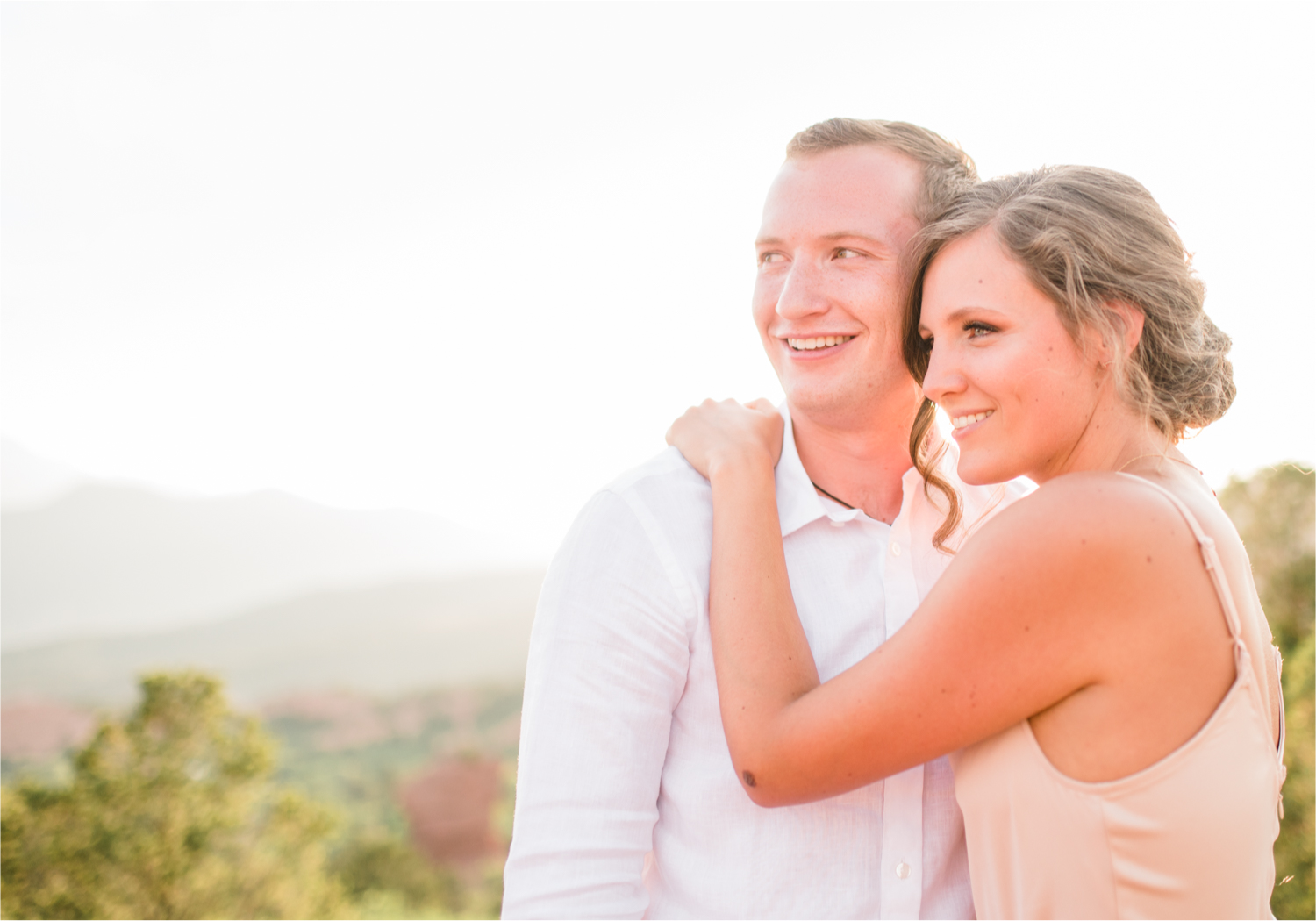 Sunset Engagement at Garden of the Gods in Colorado Springs | Britni Girard Photography | Wedding Photo Video Team | Destination Weddings and Engagements