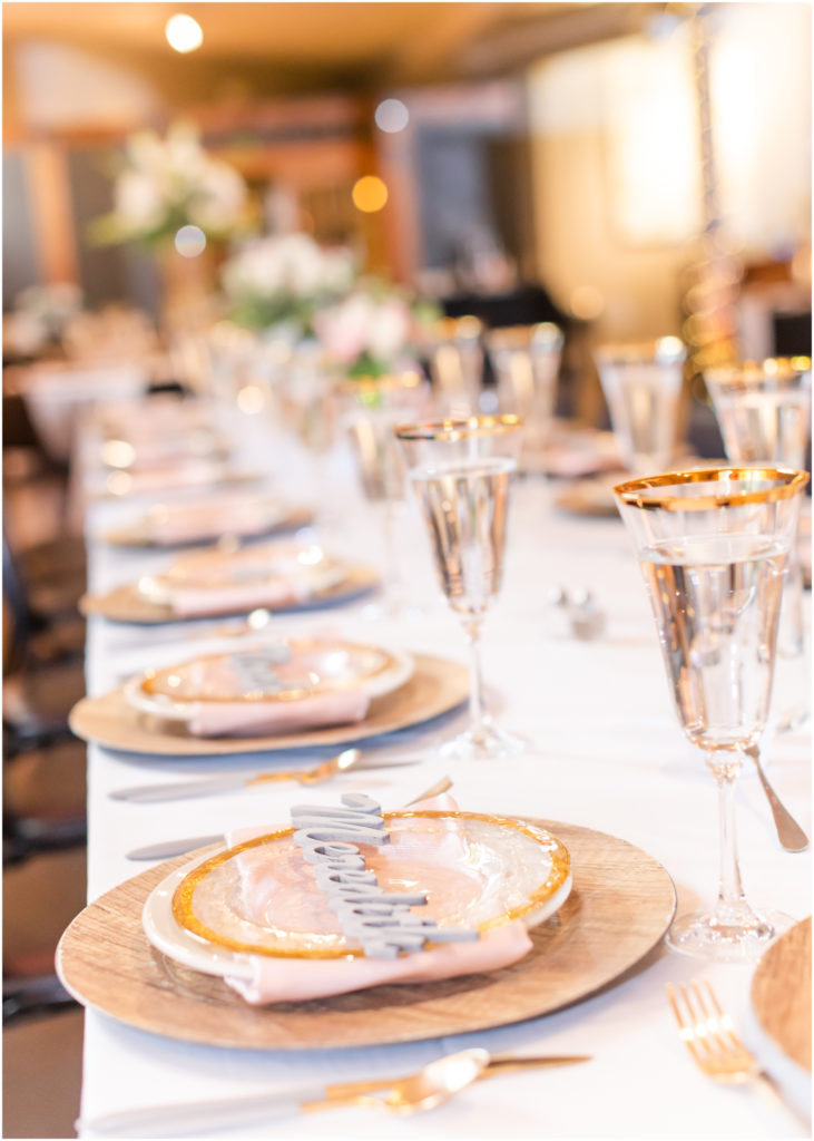 Candlelit Reception at The Warehouse in Colorado Springs | Britni Girard Photography | Colorado Wedding Photo and Video Team | Flowers by A Wildflower Florist