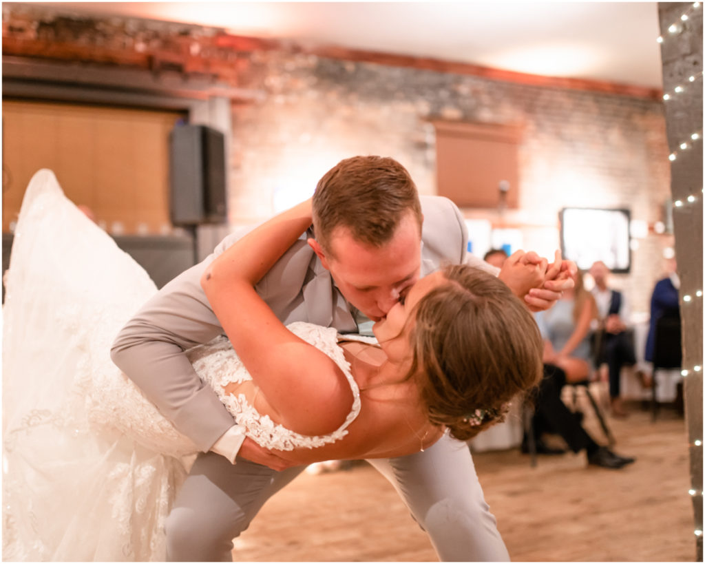 Candlelit Reception at The Warehouse in Colorado Springs | Britni Girard Photography | Colorado Wedding Photo and Video Team | Flowers by A Wildflower Florist | DJ Jay Kacik
