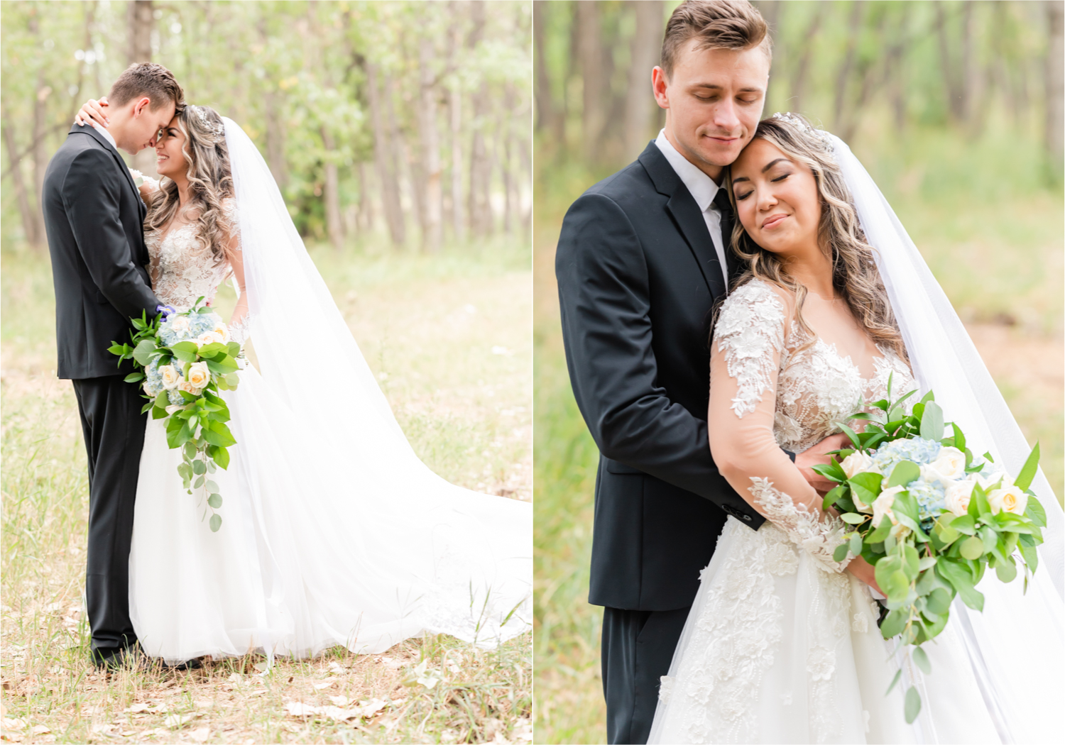 Romantic and Rustic Wedding at The Mill in Windsor | Britni Girard Photography | Colorado based wedding photography and videography team | Bride and Groom Portraits