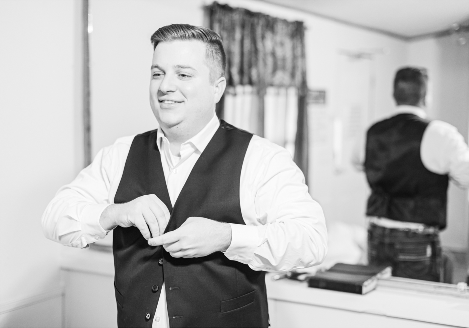 Summer Ellis Ranch Wedding in Loveland Colorado | Britni Girard Photography | Wedding Photo and Video Team | Groom Getting Ready