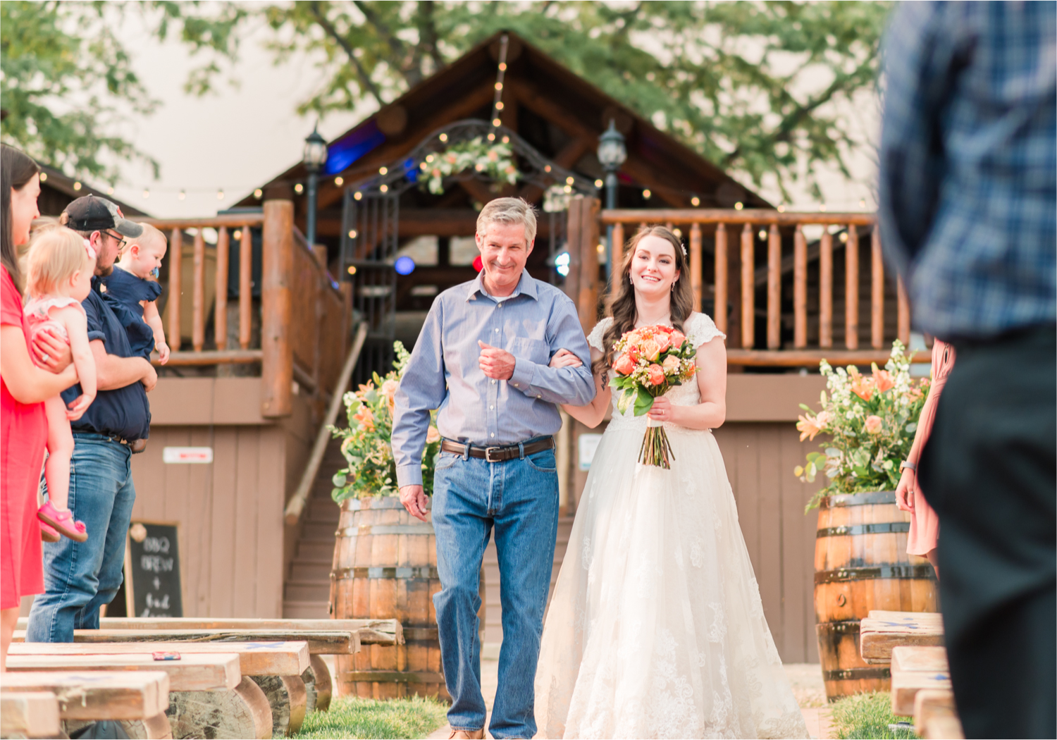 Summer Ellis Ranch Wedding in Loveland Colorado | Britni Girard Photography | Wedding Photo and Video Team | Gazebo Ceremony on Rustic Colorado Ranch