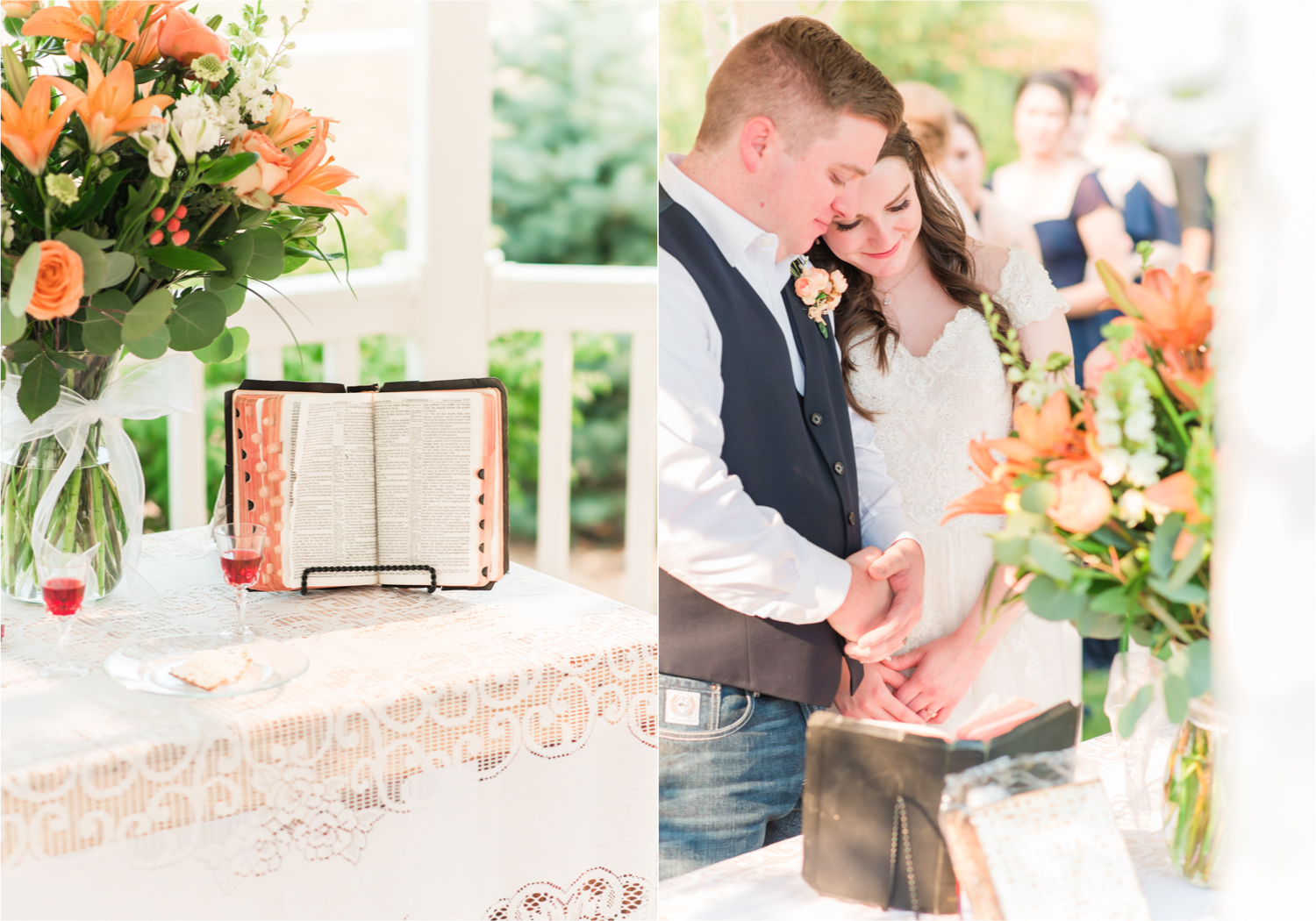 Summer Ellis Ranch Wedding in Loveland Colorado | Britni Girard Photography | Wedding Photo and Video Team | Gazebo Ceremony on Rustic Colorado Ranch