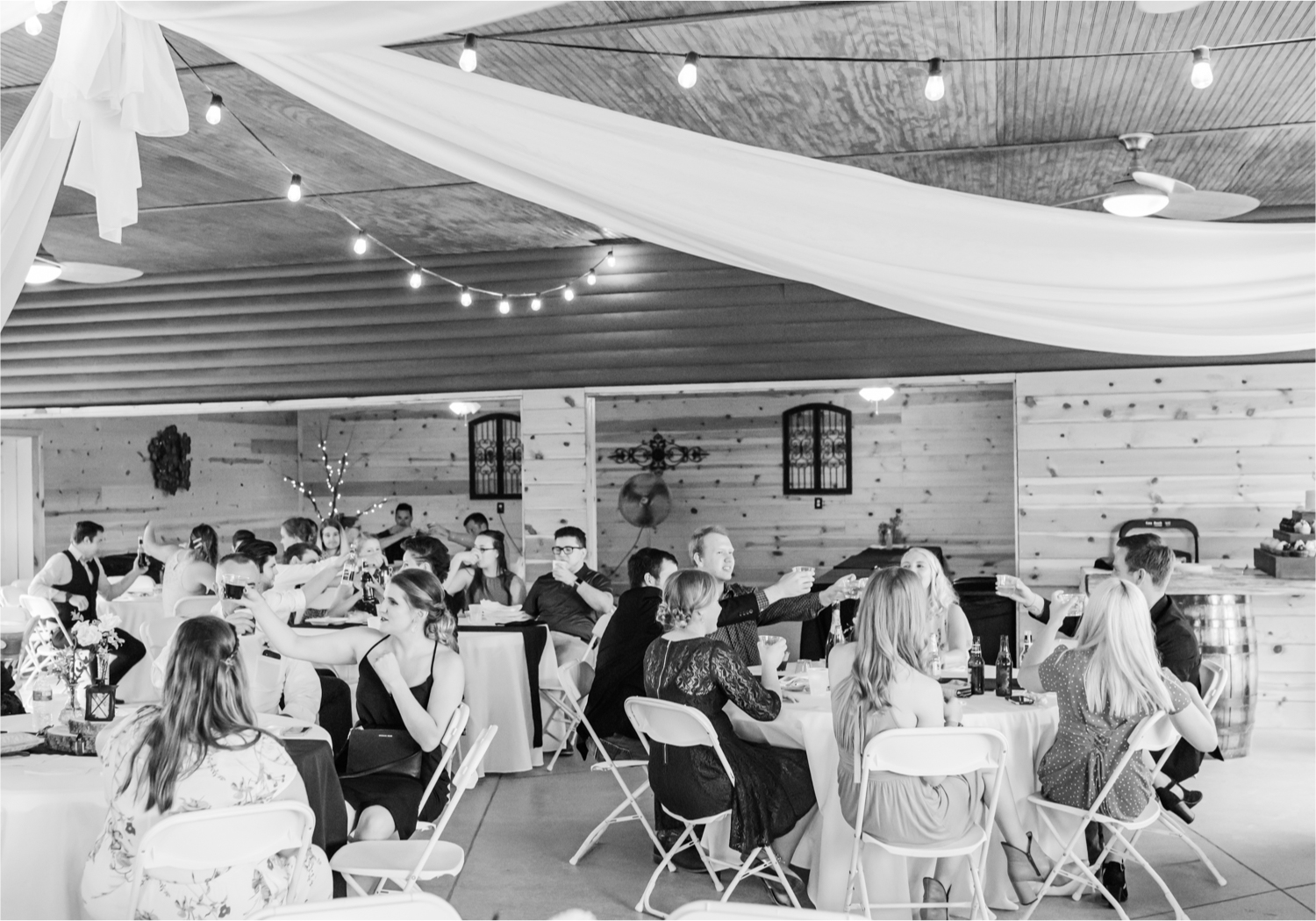 Summer Ellis Ranch Wedding in Loveland Colorado | Britni Girard Photography | Wedding Photo and Video Team | Reception Toasts for Rustic Summer Wedding