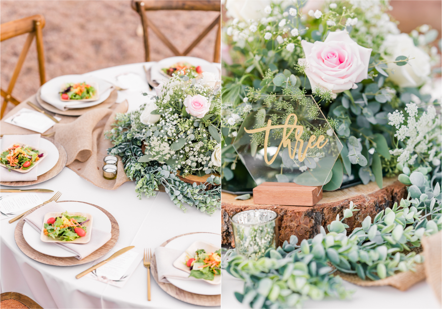 Autumn mountain wedding in Florence Colorado | Britni Girard Photography | Colorado Wedding Photo and Video Team | Mountainside Cabin for intimate wedding with rustic farm-tables and romantic details | Wedding Colors White, Dusty Rose and Sage | Catering by The Picnic Basket | Florals by Skyway Creations
