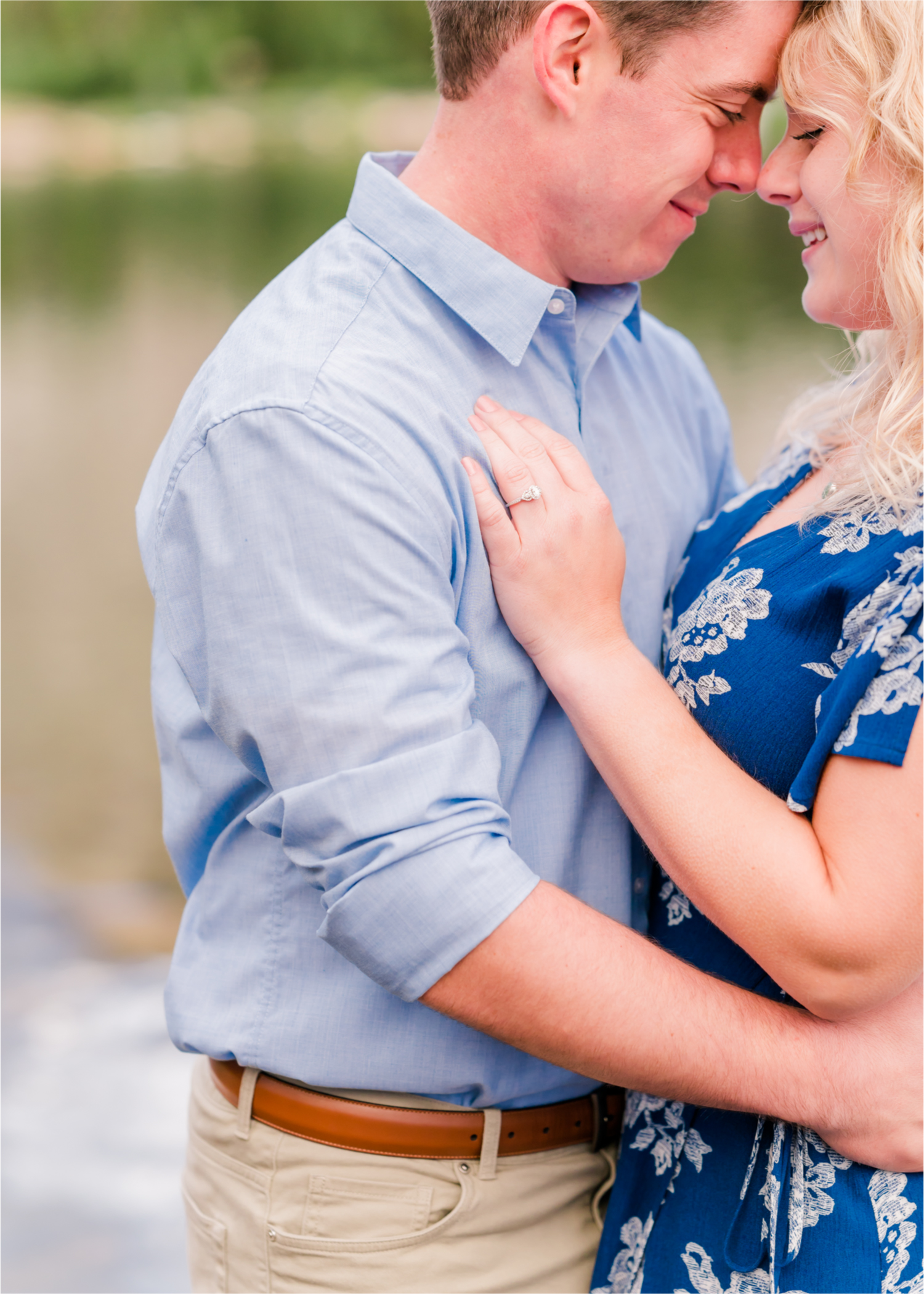 Rainy Summer Engagement at Mirror Lake in Medicine Bow National Park | Britni Girard Photography | Colorado Wedding Photographer and Videographer | Husband Wife photography team | Mountain Engagement