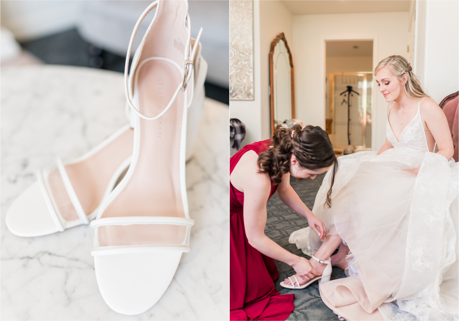 Romantic Whimsical Wedding at the Lionscrest Manor in Lyons, CO | Britni Girard Photography - Wedding Photo and Video Team | Rustic Fall Decor mixed in Burgundy, Blush, Gold and Sage | Wedding Dress from Anna Be Bridal by Hailey Paige | Hair and Makeup by Glam 5280 Chaundra Revier |