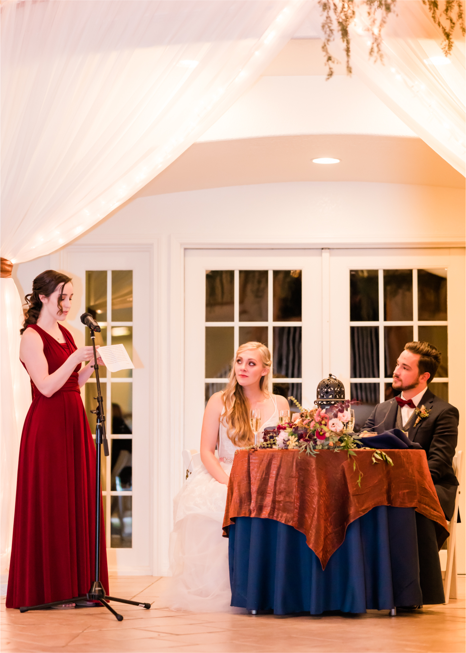 Romantic Whimsical Wedding at the Lionscrest Manor in Lyons, CO | Britni Girard Photography - Wedding Photo and Video Team | Rustic Fall Decor mixed in Burgundy, Blush, Gold and Sage | Wedding Dress from Anna Be Bridal by Hailey Paige | Hair and Makeup by Glam 5280 Chaundra Revier | Florals by Aflorae | Reception in Manor Ballroom | Catering by Greens point Catering | DJ PureSounds LLC | Cake by Nothing Bundt Cakes| Donuts by Lamar’s Donuts