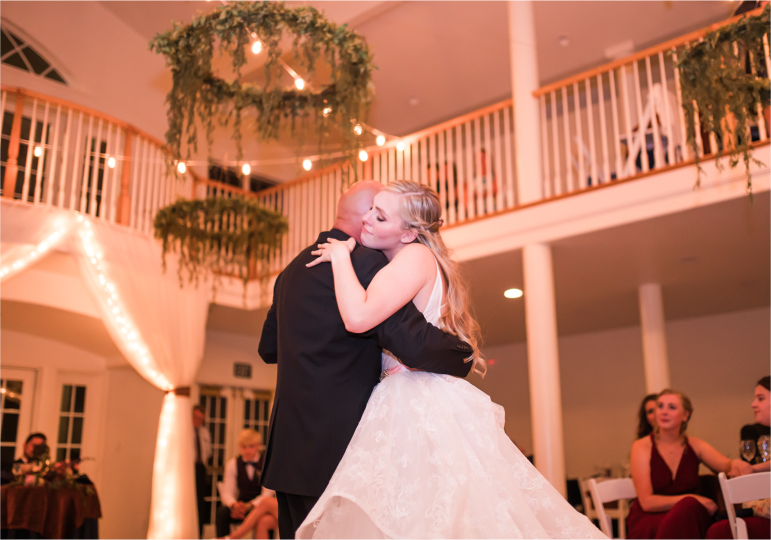 Romantic Whimsical Wedding at the Lionscrest Manor in Lyons, CO | Britni Girard Photography - Wedding Photo and Video Team | Rustic Fall Decor mixed in Burgundy, Blush, Gold and Sage | Wedding Dress from Anna Be Bridal by Hailey Paige | Hair and Makeup by Glam 5280 Chaundra Revier | Florals by Aflorae | Reception in Manor Ballroom | Catering by Greens point Catering | DJ PureSounds LLC | Cake by Nothing Bundt Cakes| Donuts by Lamar’s Donuts