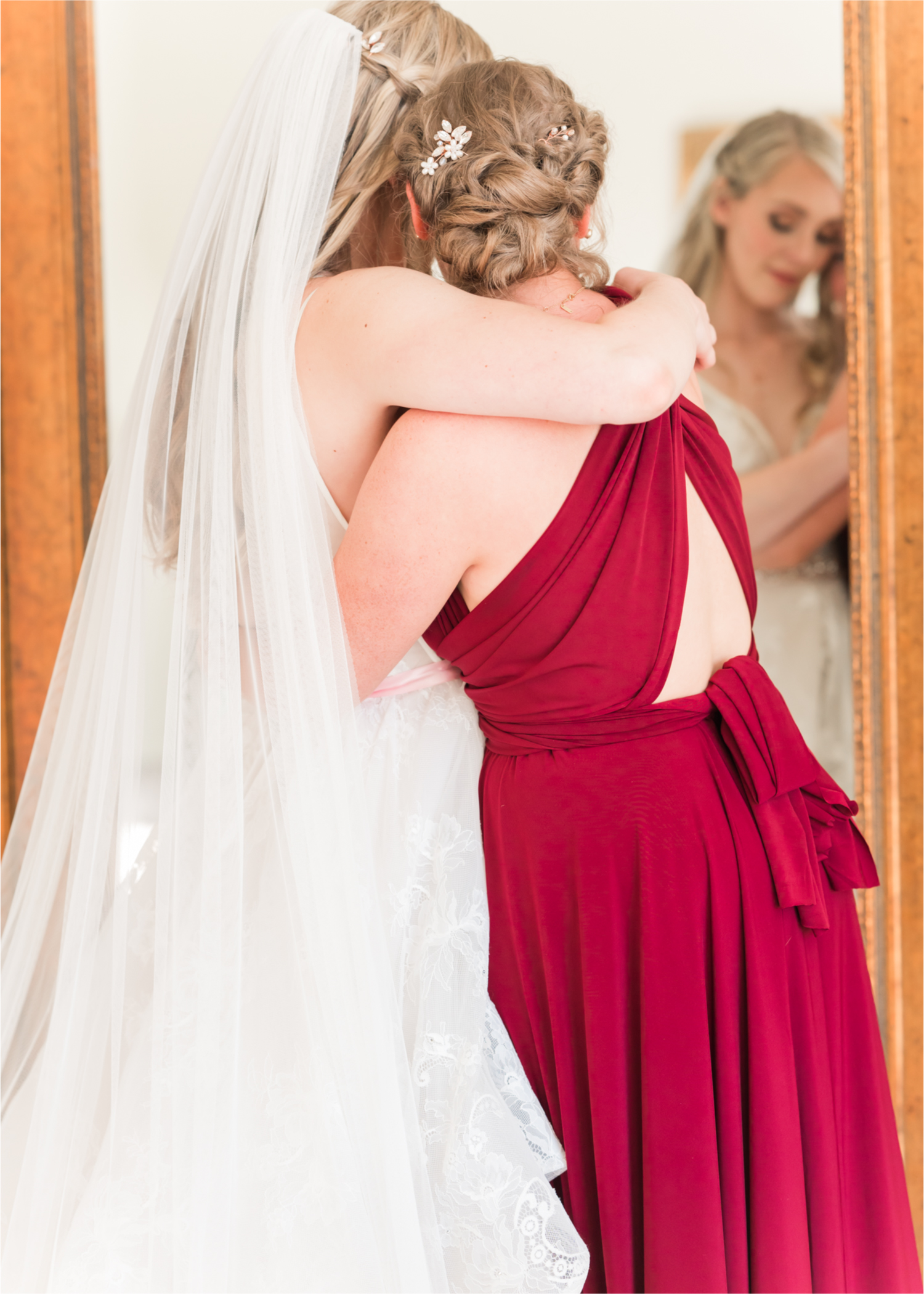 Romantic Whimsical Wedding at the Lionscrest Manor in Lyons, CO | Britni Girard Photography - Wedding Photo and Video Team | Rustic Fall Decor mixed in Burgundy, Blush, Gold and Sage | Wedding Dress from Anna Be Bridal by Hailey Paige | Hair and Makeup by Glam 5280 Chaundra Revier