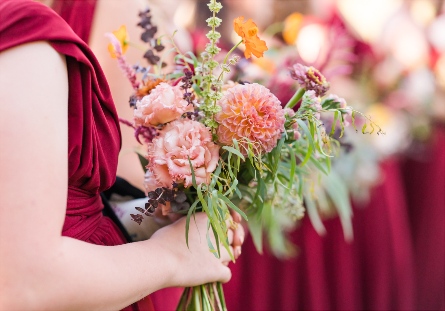 Romantic Whimsical Wedding at the Lionscrest Manor in Lyons, CO | Britni Girard Photography - Wedding Photo and Video Team | Rustic Fall Decor mixed in Burgundy, Blush, Gold and Sage | Wedding Dress from Anna Be Bridal by Hailey Paige | Hair and Makeup by Glam 5280 Chaundra Revier | Florals by Aflorae | Ceremony Site overlooking the Rocky Mountains | Mountaintop Ceremony before Sunset