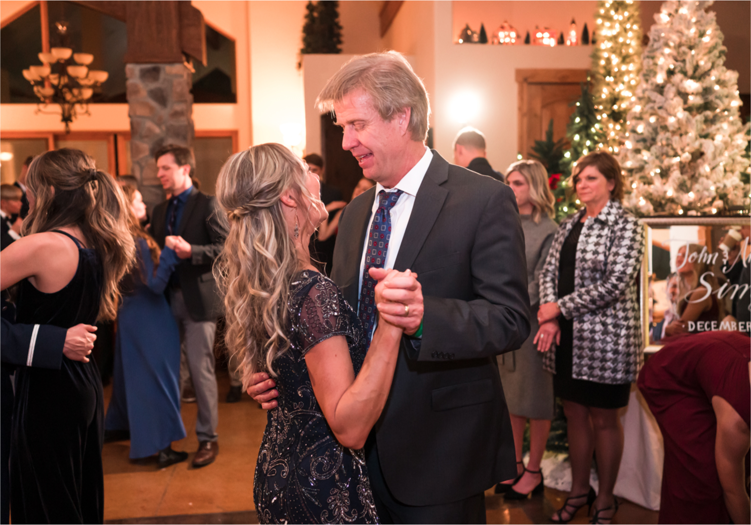Winter Wonderland Wedding in Colorado Springs | Britni Girard Photography Colorado Wedding Photography and Film Team | Snow covered mountains and Christmas just a few days away | Annika + John's Nostalgic Winter Wedding | Bride's Dress iDream Bridal Essence of Australia | Air Force Academy | Rustic Winter Reception First Dance