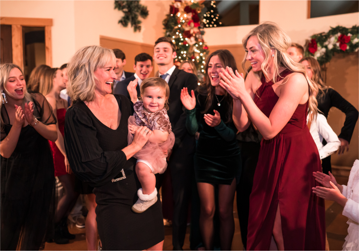 Winter Wonderland Wedding in Colorado Springs | Britni Girard Photography Colorado Wedding Photography and Film Team | Snow covered mountains and Christmas just a few days away | Annika + John's Nostalgic Winter Wedding | Bride's Dress iDream Bridal Essence of Australia | Air Force Academy | Rustic Winter Reception 