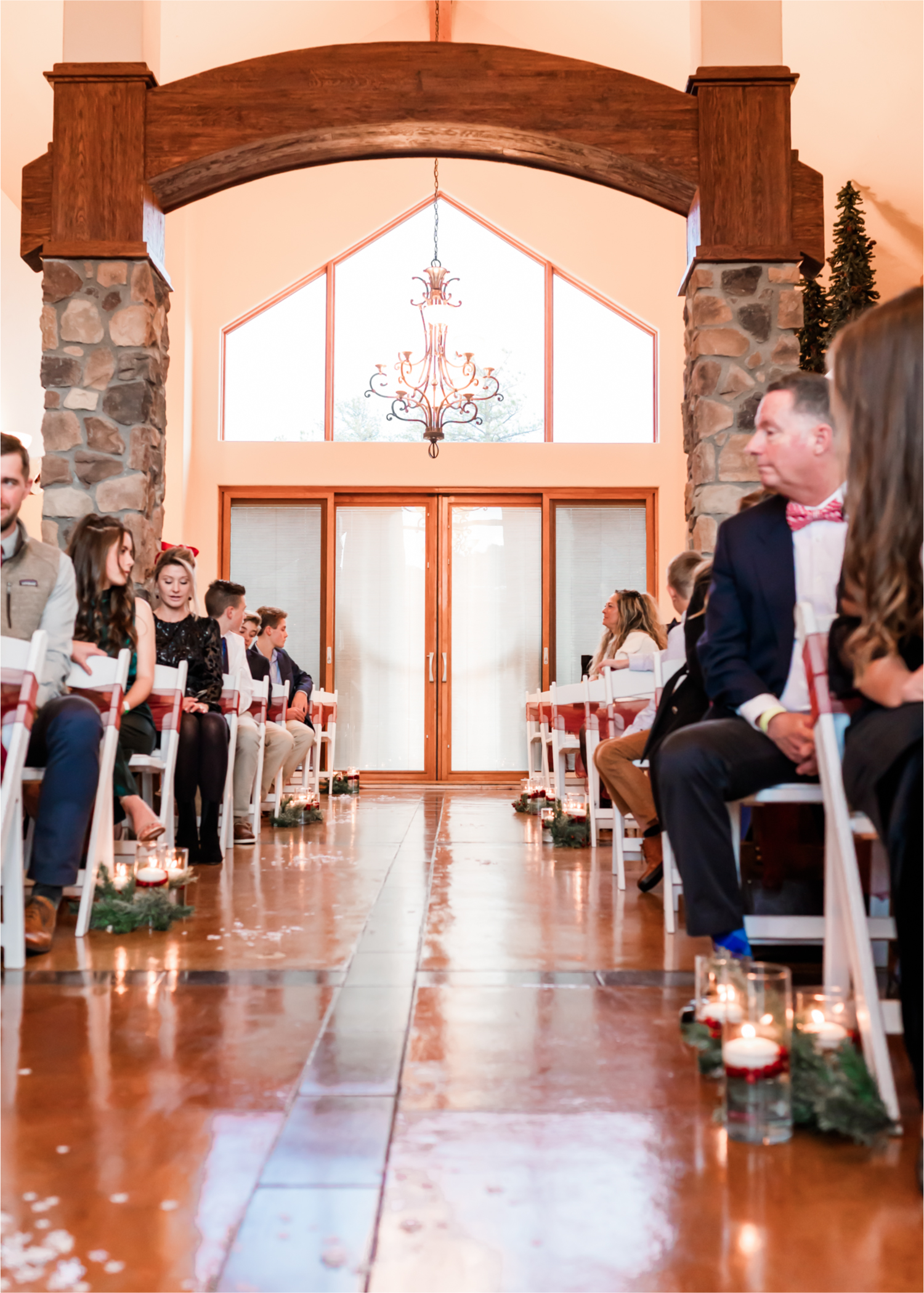 Winter Wonderland Wedding in Colorado Springs | Britni Girard Photography Colorado Wedding Photography and Film Team | Snow covered mountains and Christmas just a few days away | Annika + John's Nostalgic Winter Wedding | Bride's Dress iDream Bridal Essence of Australia | Air Force Academy | 