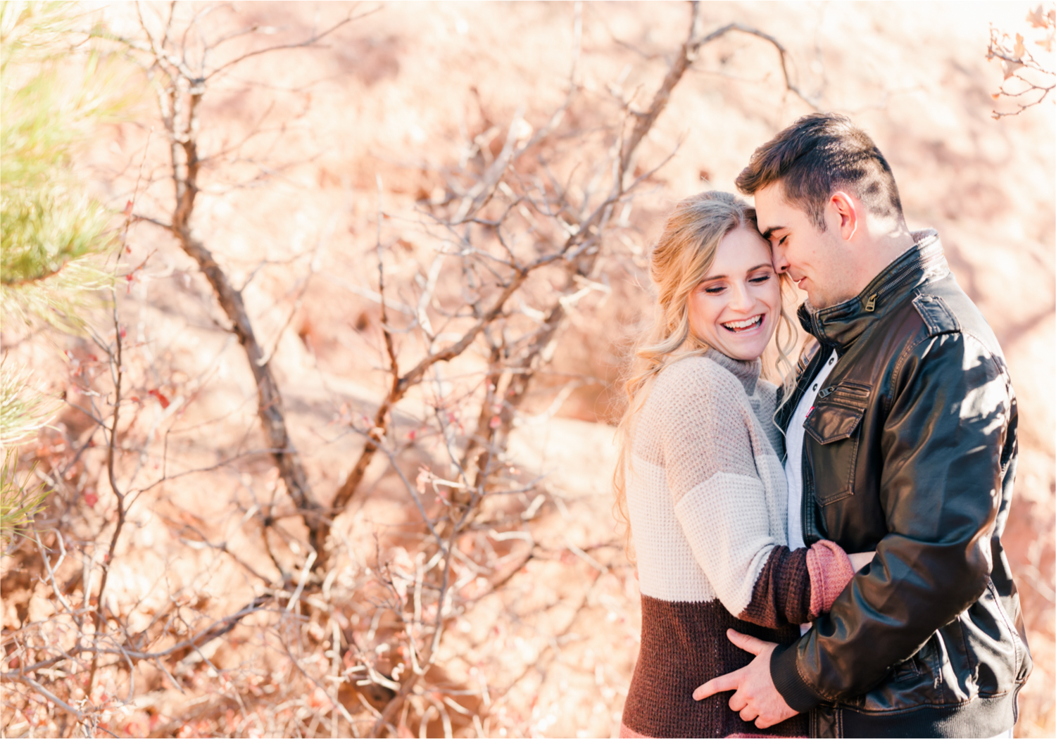 Winter Engagement at Red Rock Canyon Open Space in Colorado Springs | Britni Girard Photography Colorado Wedding Photography and Videography Team | Romantic strolls through the canyons and snuggles from the cold for these two Air Force Academy Graduates