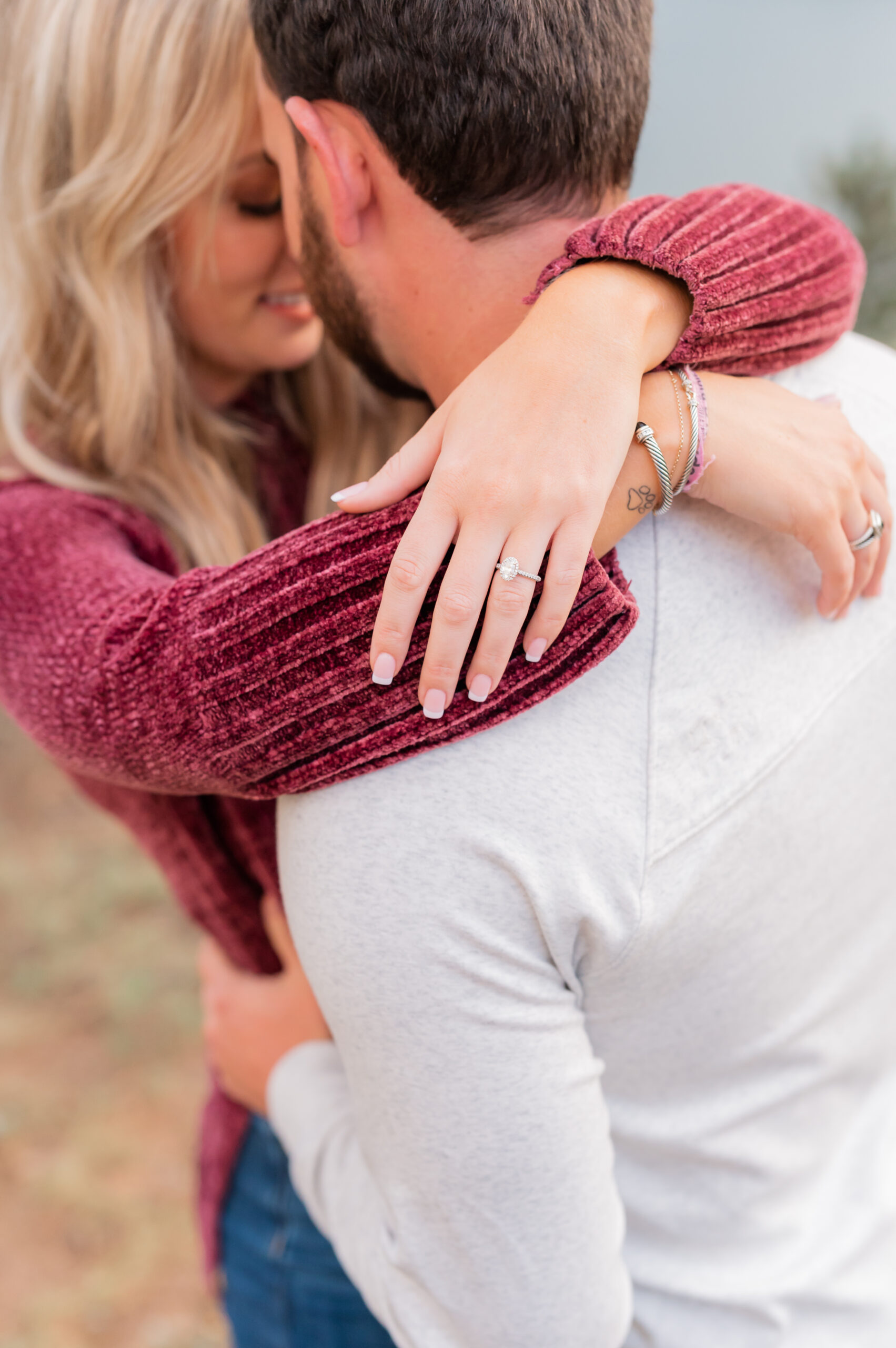 Colorado Engagement Session Tips | Britni Girard Photography - Destination Engagement photographer - Fort Collins, Horsetooth - Overcast Portrait Session - Tips for a great engagement session with Champagne