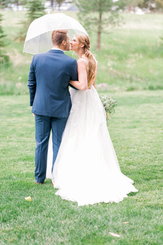 Rain on Wedding Day at Spruce Mountain in Larkspur | Britni Girard Photography - Tips for Photographers for rain on a wedding day - Get a Good Weather App like Wunderground