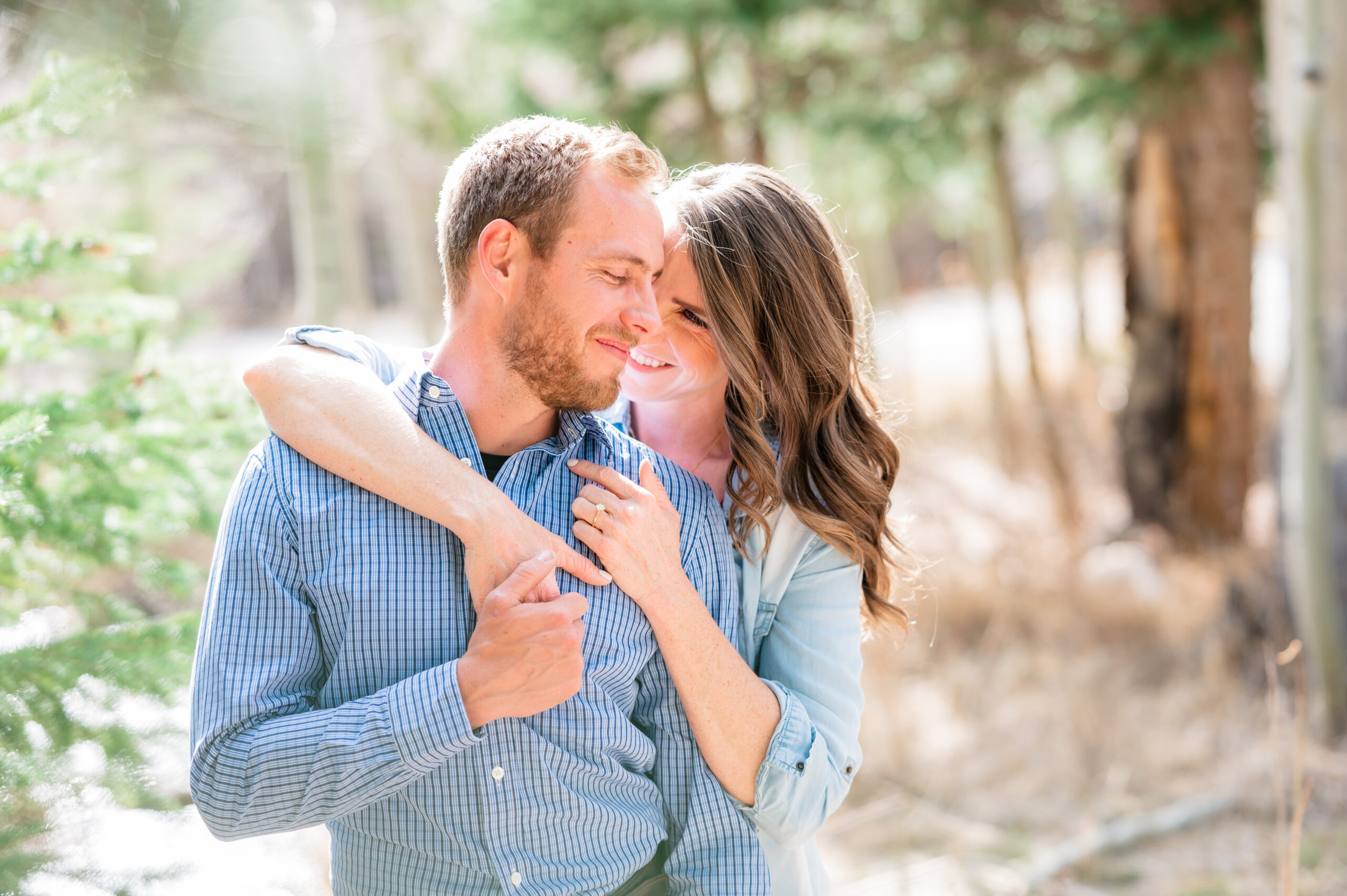 Lauren + Christian Engagement in Idaho Springs - Britni Girard Photography - Colorado Wedding Photographer