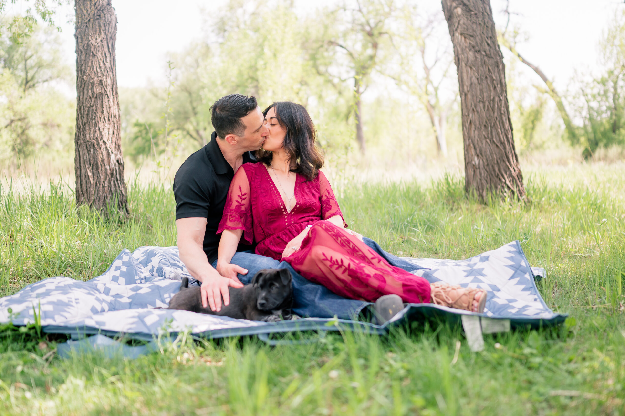 Sydney + Gabe Engagement at Sweet Heart Winery - Britni Girard Photography - Wedding Photography