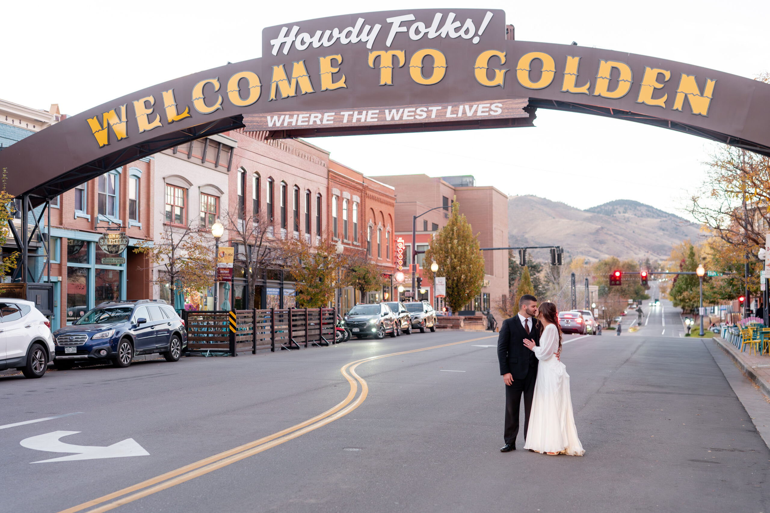 Emily & Brett Wedding in Golden CO at The Rose - Catholic Ceremony at Mother Cabrini Shrine - Girard Photography & Films - Colorado Wedding Photographer and Videographer